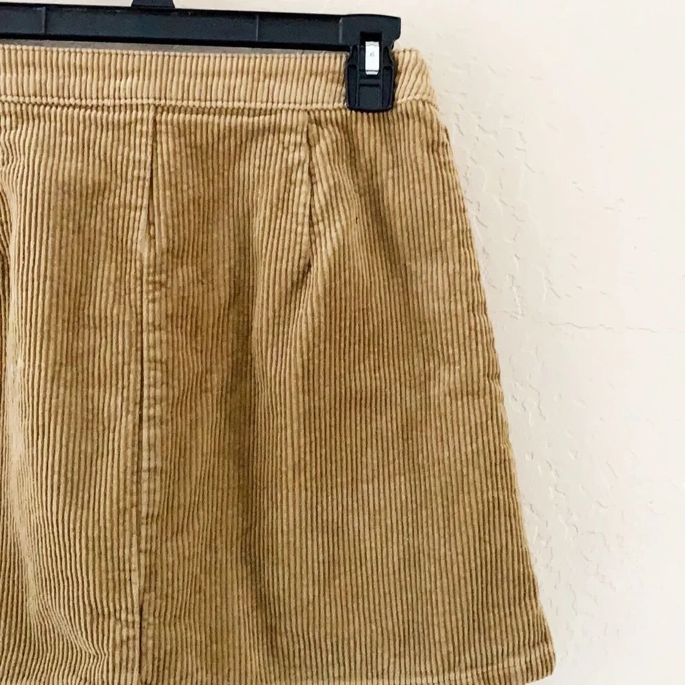 🌿Final Sale Arizona Jean Co. Corduroy Button Up Brown‎ Skirt